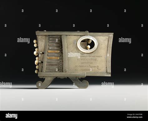 Symphonium ca. 1835 Charles Wheatstone Invented in 1829 by the physicist Charles Wheatstone, the ...