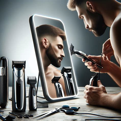 Self Cut System Hair Cutting Mirror: Achieve A Salon-Level Cut At Home ...