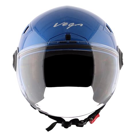 Vega Blaze Dx Blue Helmet | Shop Helmets at BIKERSTORE.IN – BikerStore.in