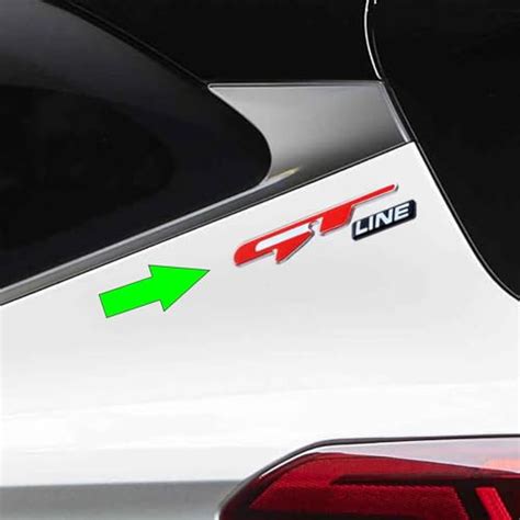 Buy CARMETICS Gt Line 3D Chrome Emblem for Kia Seltos (Kia seltos ...