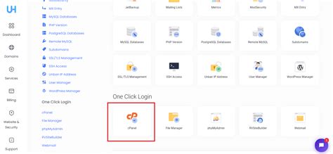 Image result for cPanel Example