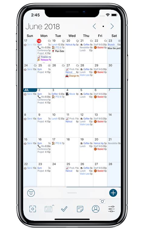 Image result for Color Code Calendar Events iPhone