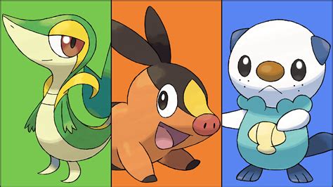 Pokemon White Starters