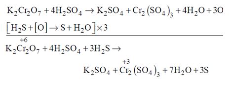 Acidified potassium dichromate is treated with hydrogen sulphide. In ...