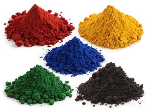 Performance Comparison of Different Colors of Iron Oxide Pigments - "XT ...