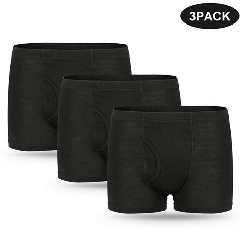 Men's Leakproof, Heavy Absorbency, Overnight Incontinence Briefs: Reusable Underwear (3-pack ...