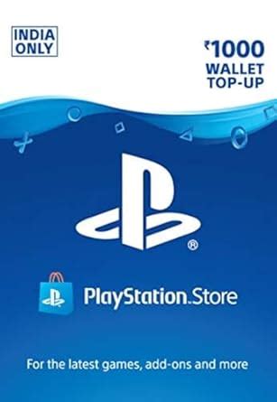 INR 1000 PlayStation Store Gift Card (Code Only - Smart Delivery ...