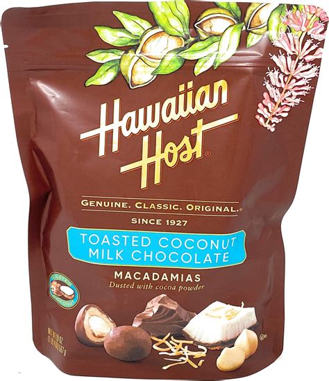 Amazon.com : Mauna Loa Premium Chocolate Covered Macadamia Nuts, Dark ...