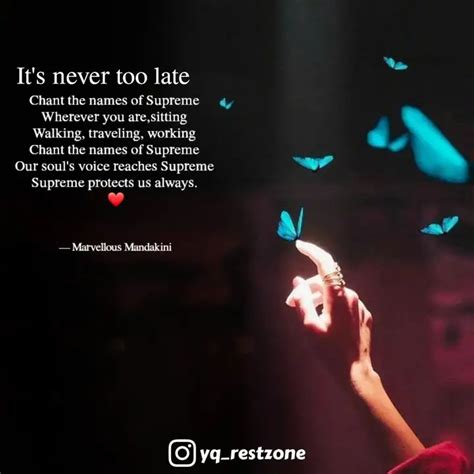 Chant the names of Suprem... | Quotes & Writings by Mandakini | YourQuote