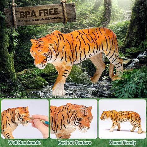 FRUSE Safari Animals Figures Toys, 12PCS Wild Zoo India | Ubuy