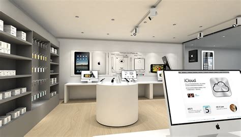 苹果手机SI专卖店设计深圳SI设计,专卖店设计,空间设计,SI设计公司,专卖店设计公司,空间设计公司 - 微空间设计