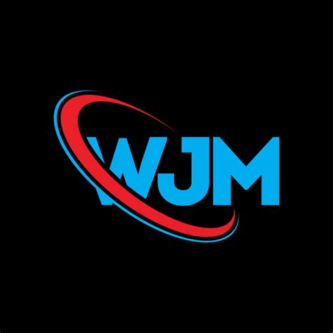 WJM logo. WJM letter. WJM letter logo design. Initials WJM logo linked ...
