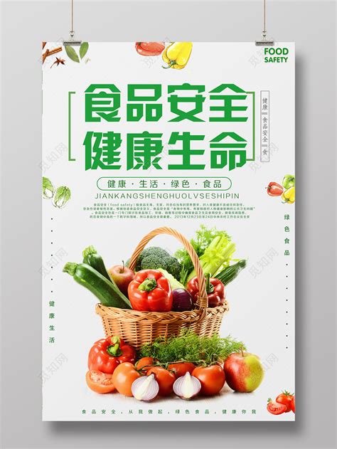 绿色食品安全健康生命健康生活宣传海报图片下载 - 觅知网