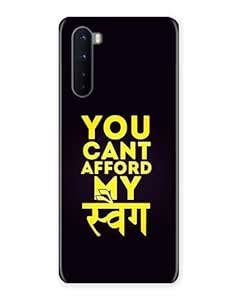 Loister You Cant Afford My Swag Polycarbonate Printed Designer Back ...