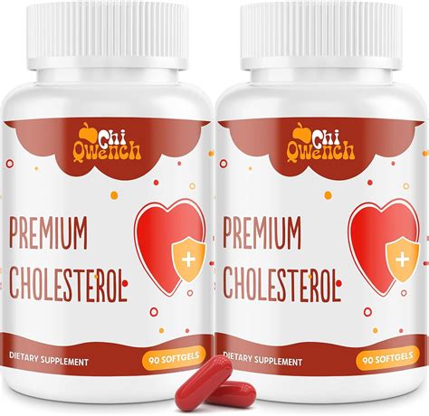 Amazon.com: Cholesterol Supplements with Plant Sterols, Niacin, Red Yeast Rice, Citrus Bergamot ...