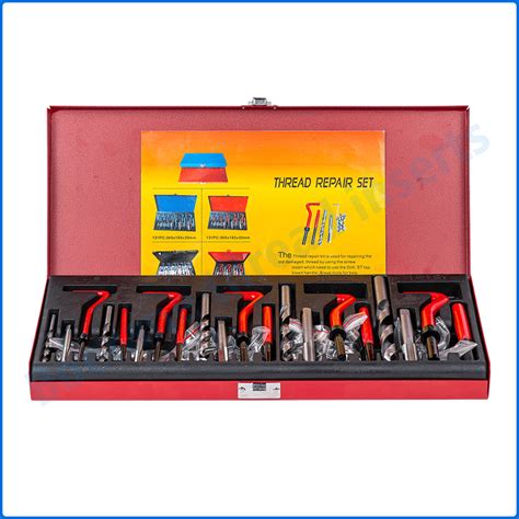 Image result for Using Helicoil Thread Repair Kit