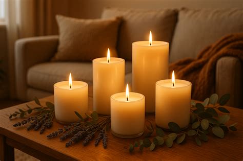 Aromatherapy Candles for Stress Relief and Relaxation at Home ...
