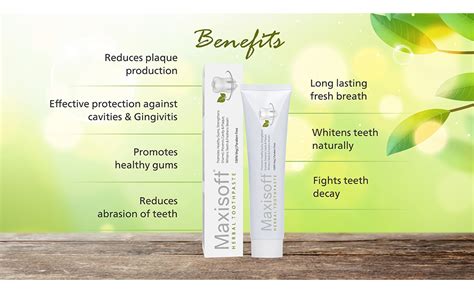 Buy Maxisoft Herbal Toothpaste 100 gm | With Akarkara, Babool, Bakul ...