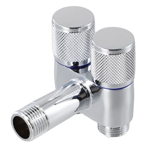 Convenient Double Control Faucet Valve with Rotary Switch for Shower Head | eBay