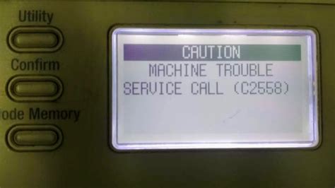 Image result for Konica Error Code Reset C554