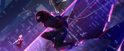 🔥 [40+] Miles Morales Spider Verse Wallpapers | WallpaperSafari