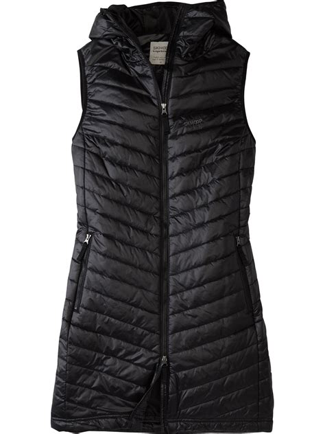 Women's Long Vest Insulated Juno by Skhoop | Title Nine