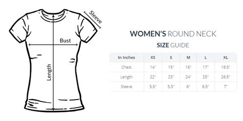 Size Chart – MYSTOCK