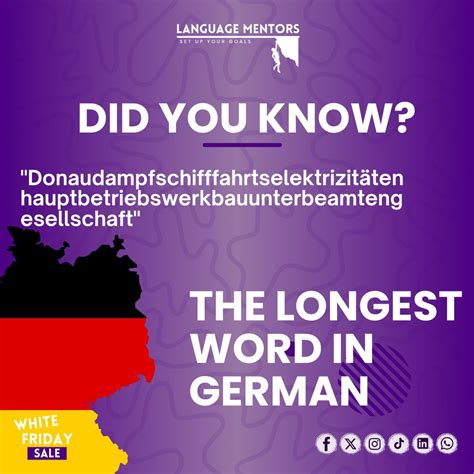 Language Mentors on LinkedIn: Did you know the longest word in German ...