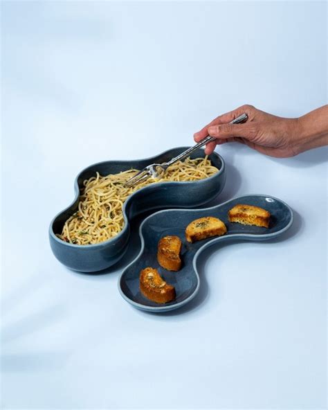 Trio Bowl with Lid Midnight Blue | Ware Innovations
