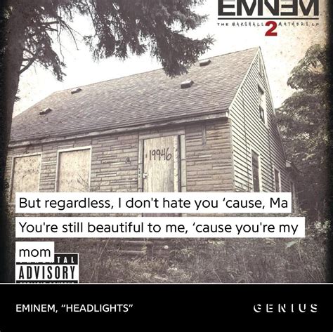 Eminem Headlight Quotes Eminem Quote From "Till I Collapse"