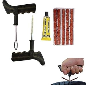 GadiBike Bike Universal Puncture Repair Kit with Rubberized Anti-Slip ...