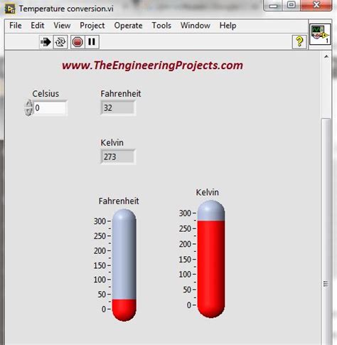 Image result for LabVIEW Temperature