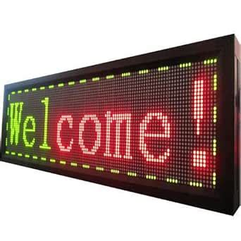 DDM ADS Generic led sign board 2 * 14 : Amazon.in: Office Products