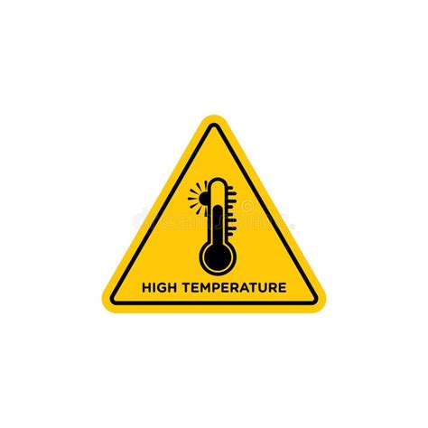 Image result for High Temperature Warning Sign