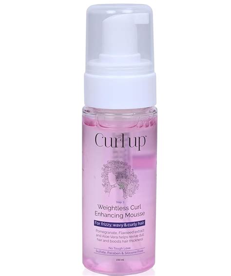 Buy Curl Up Weightless Curl Enhancing Mousse | Frizzy, Wavy & Curly ...