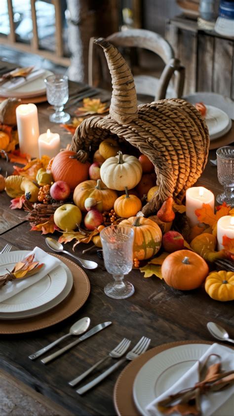 Autumn Tablescape Inspiration for a Harvest Table Setting | Harvest ...