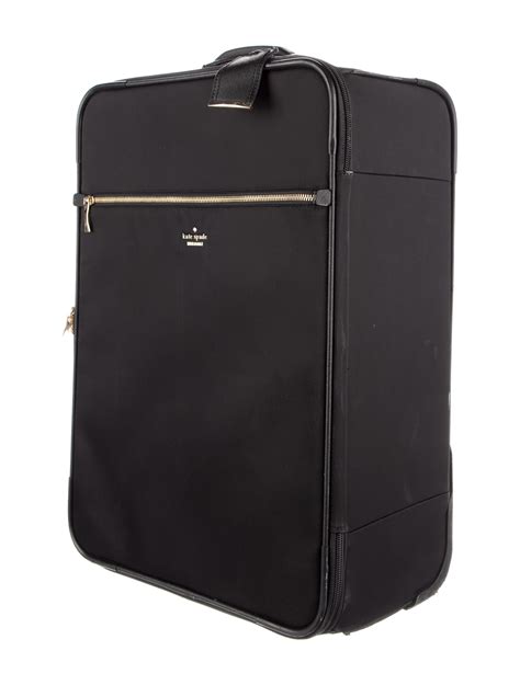 Kate Spade New York Rolling Nylon Carry-On - Black Luggage and Travel ...