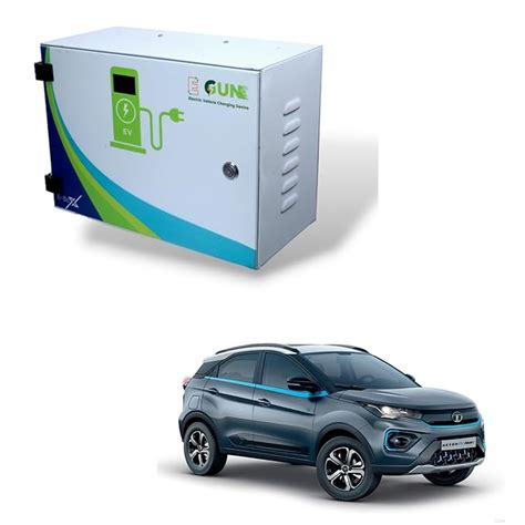 Wall Charger for Tata Nexon EV - Safety E Box with Wall Mount, 15 Amp ...