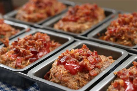 Mini Meatloaf In Loaf Pan