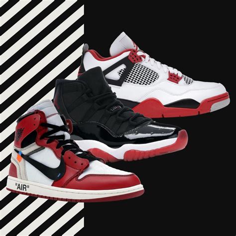 Jordan logo black and red discount