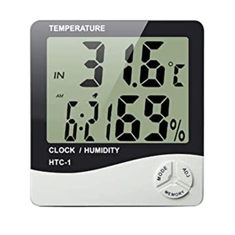 Buy HTC1 HTC-1 Temperature Humidity Digital Thermo Hygrometer Meter ...