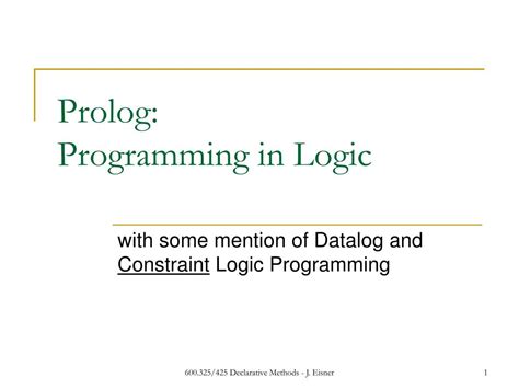 Image result for Logic Programming