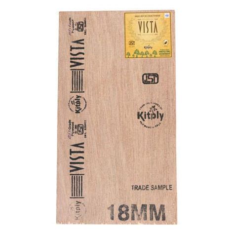 Akaar Kitply Vista 18 mm Waterproof Wooden Plywood (8x4 ft) : Amazon.in ...