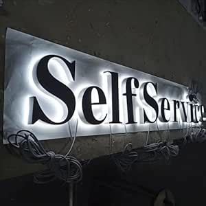 7 Colours Decors 3D SS Letters, 3D SS Metal Golden Signage | SS Metal ...