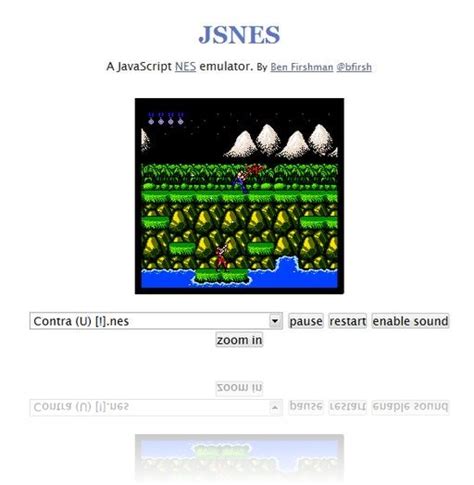 JavaScript NES 的图像结果