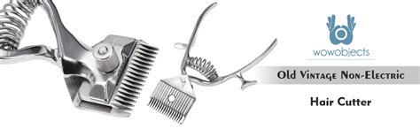 WowObjects® Old Vintage Non-Electric Hair Cutter with Manual Clipper ...