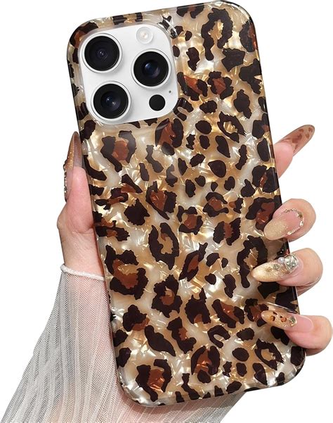 Amazon.com: Jmltech Leopard Case for iPhone 16 Pro Max Case Cheetah ...