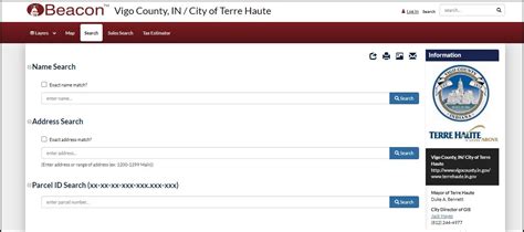 Document Center / How to Use Beacon to Show Location / Vigo County, Indiana