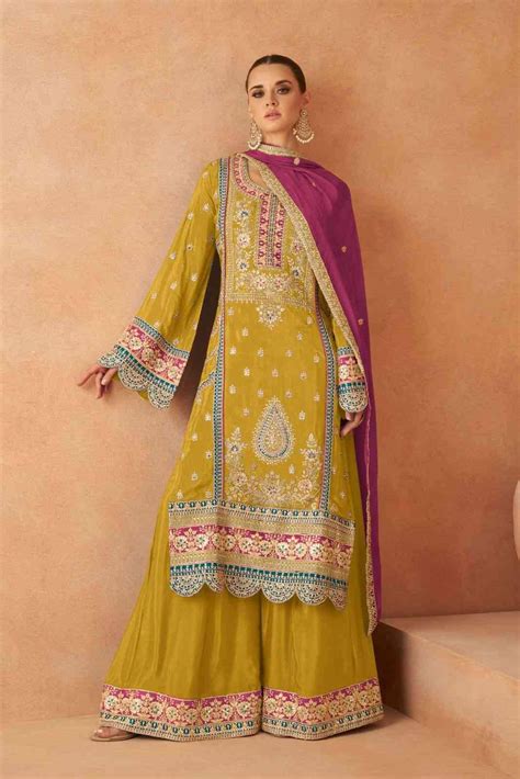 PARI BY GULKAYRA DESIGNER 7450-A TO 7450-C SERIES BEAUTIFUL SHARARA ...