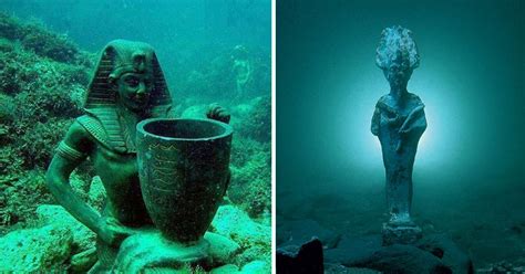 7大從未曝光「千年神秘海底古城」，#2埃及豔后皇宮太美了！
